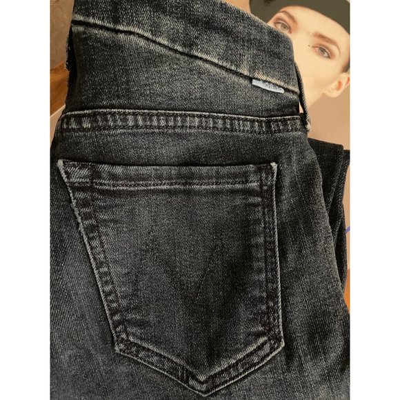 MOTHER The Looker Ankle Fray Jeans Sz 25R - Picture 6 of 10